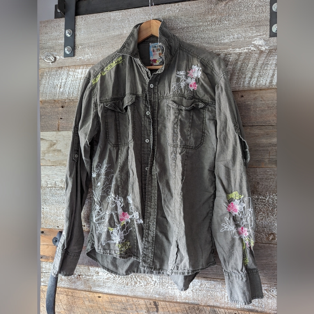 Unique Artful Dodger Embroidered Shirt